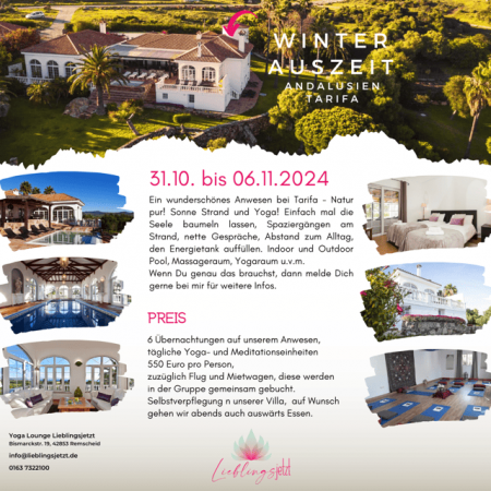 Lieblingsjetz Retreat Andalusien